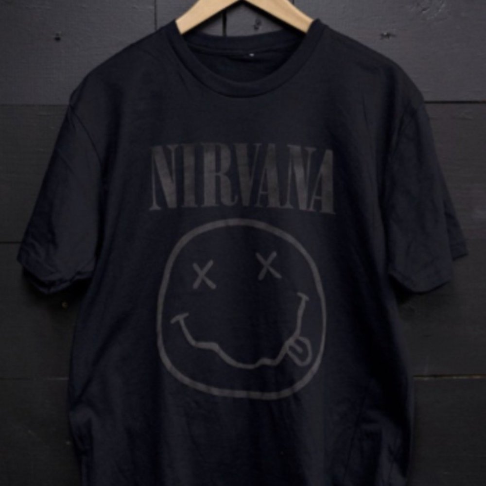 Nirvana Smiley Face tshirt